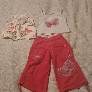 Really cute matching set for girls. 18-24 mts